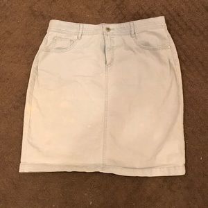 Jean skirt